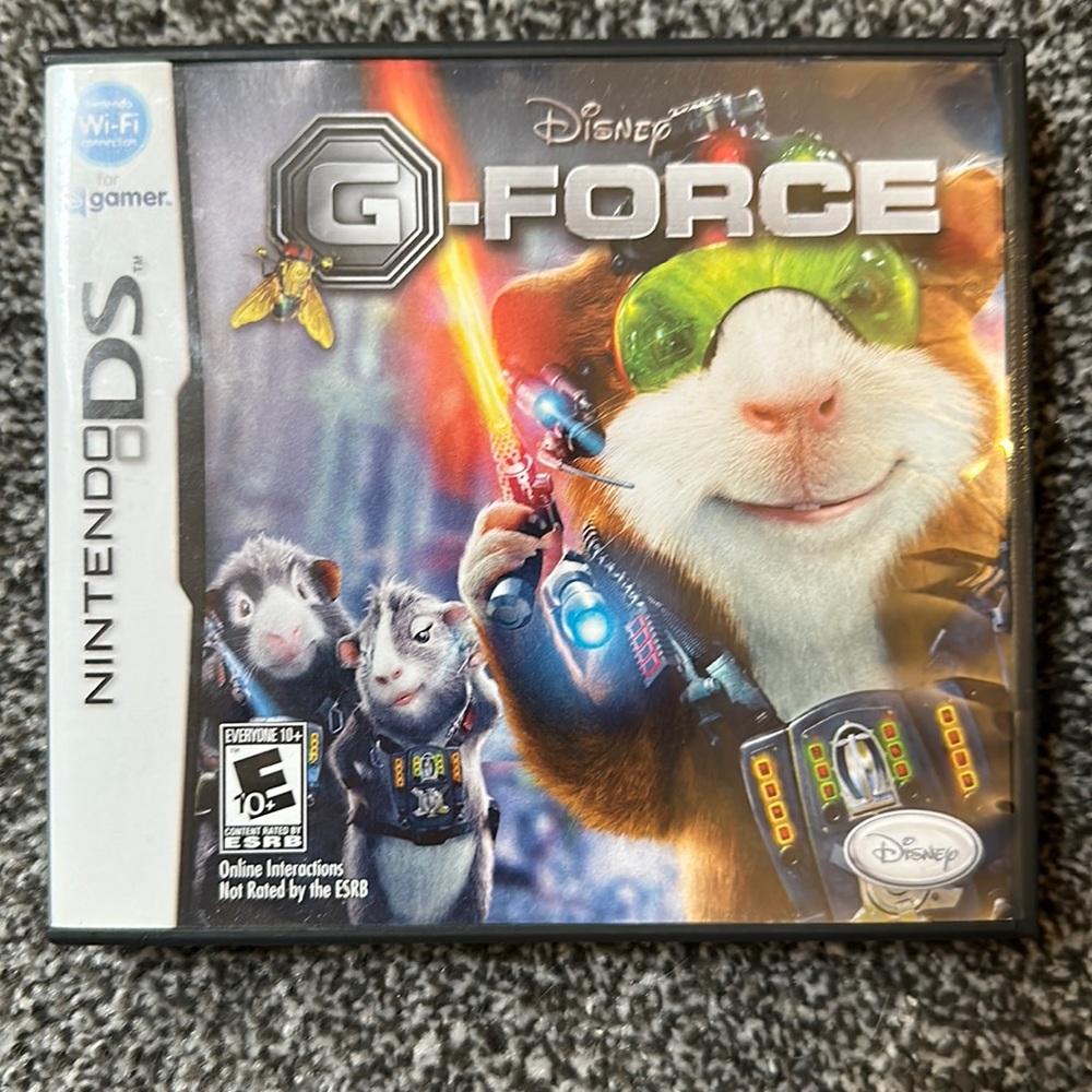 Gforce Nintendo ds game